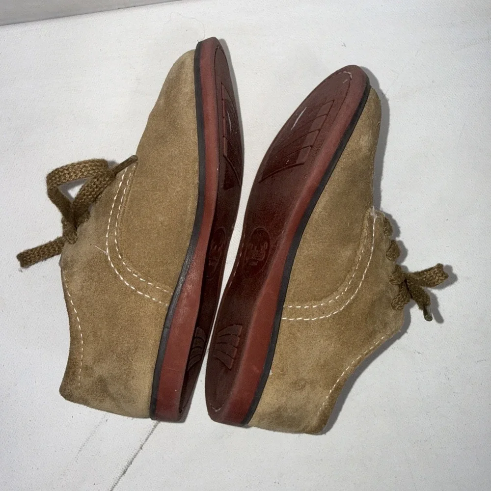 Footmates Bucky Brown Classic Leather Loafer Walking Toddler Or Kids Shoe 8 Wide